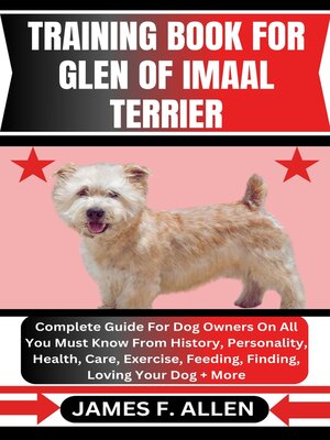 cover image of TRAINING BOOK FOR GLEN OF IMAAL TERRIER
